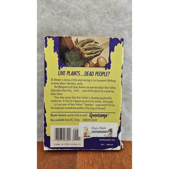 Goosebumps Stay Out of the Basement R.L.‎ Stine Childrens Chapter Book - Picture 6 of 9